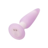 Plug analny wibrujący Calexotics Lavender Haze fioletowy silikonowy