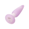 Plug analny wibrujący Calexotics Lavender Haze fioletowy silikonowy