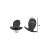 Intruder Open Plug S Black