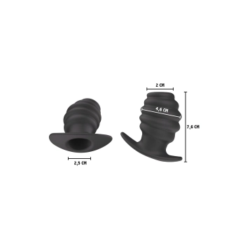 Intruder Open Plug S Black