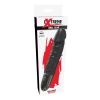 Wibrator analny Hidden Desire silikonowy 24,5 cm czarny 12 trybów