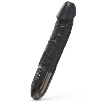 Wibrator analny Hidden Desire silikonowy 24,5 cm czarny 12 trybów