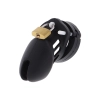 Chastity Cock Cage Silicone S Black