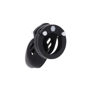 Chastity Cock Cage Silicone S Black