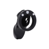 Pas cnoty silikonowy Hidden Desire Large czarny 9 cm