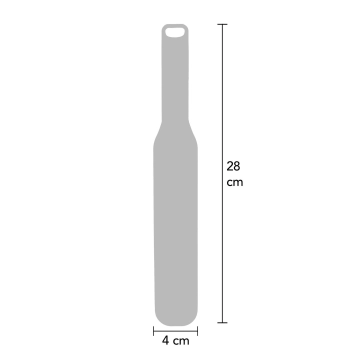 Packa silikonowa z kolcami Extreme Hidden Desire czarna 28 cm