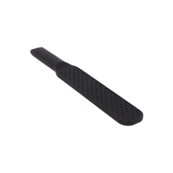 Packa BDSM silikonowa Hidden Desire z kolcami czarna 31 cm