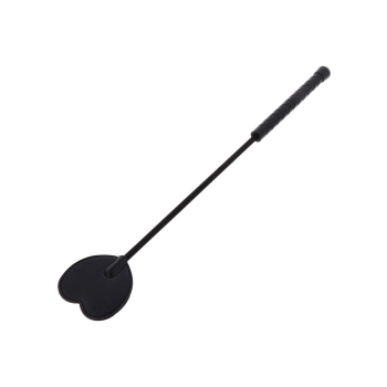 Pejcz z sercem Hidden Desire czarny 45 cm