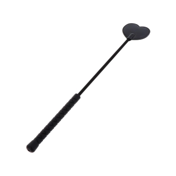 Pejcz z sercem Hidden Desire czarny 45 cm