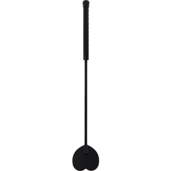 Pejcz z sercem Hidden Desire czarny 45 cm