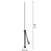 Laska posłuszeństwa Hidden Desire 60 cm czarna