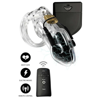 Klatka na penisa elektro Hidden Desire pilot 11 cm