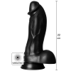 Dildo wibrujące dinozaur Hidden Desire czarny 22 cm