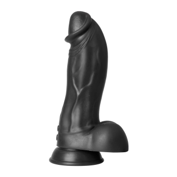Dildo wibrujące dinozaur Hidden Desire czarny 22 cm