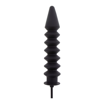 Korek analny pompowany Hidden Desire silikonowy z przyssawką