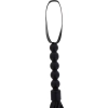 Flogger z koralikami Hidden Desire czarny 57 cm