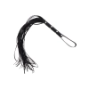 Pejcz z ćwiekami Hidden Desire czarny 75 cm