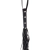 Pejcz z ćwiekami Hidden Desire czarny 75 cm