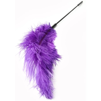 Podwójne piórko do łaskotania Hidden Desire fioletowe 68 cm