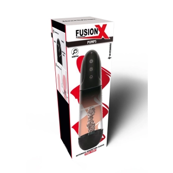 Automatyczna pompa powiększająca Fusion X Hidden Desire czarna