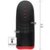 Masturbator z obrotowymi kulkami Hidden Desire Fusion X 21 cm