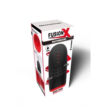 Masturbator z obrotowymi kulkami Hidden Desire Fusion X 21 cm