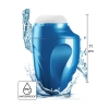 Masturbator Fusion X Aqua Bubble z wibracją niebieski
