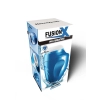 Masturbator Fusion X Aqua Bubble z wibracją niebieski