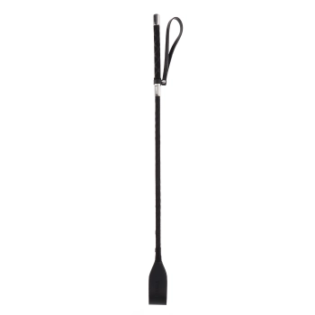 Crop jeździecki Taboom wegańska skóra czarny 61 cm