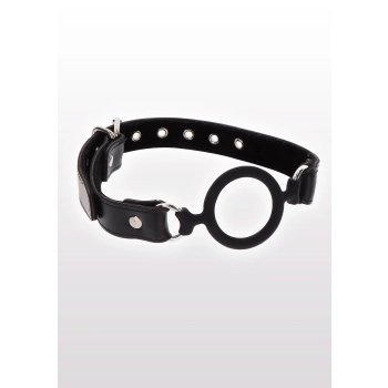 Knebel pierścieniowy Taboom Open Ring Gag czarny 58 cm