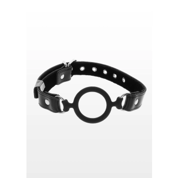 Knebel pierścieniowy Taboom Open Ring Gag czarny 58 cm