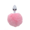Bunnytail Buttplug Pink