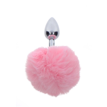 Bunnytail Buttplug Pink