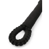 Flogger z węzłami Taboom czarny nylonowy