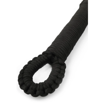 Flogger z węzłami Taboom czarny nylonowy