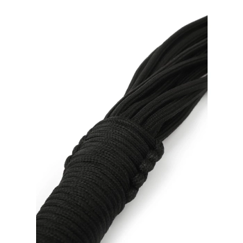 Flogger z węzłami Taboom czarny nylonowy