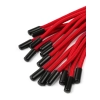 Flogger knot Taboom czerwony nylonowy
