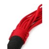 Flogger knot Taboom czerwony nylonowy