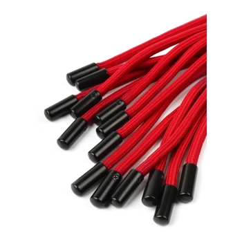 Flogger knot Taboom czerwony nylonowy