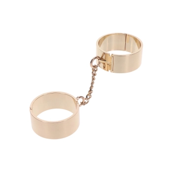 Mankiety metalowe Taboom Dona różowe złoto 6,2 cm
