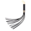 Czarny flogger Statement Taboom 33 cm