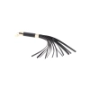 Czarny flogger Statement Taboom 33 cm