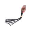 Czarny flogger Statement Taboom 33 cm
