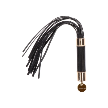 Czarny flogger Statement Taboom 33 cm