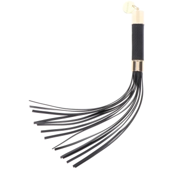 Czarny flogger Statement Taboom 33 cm
