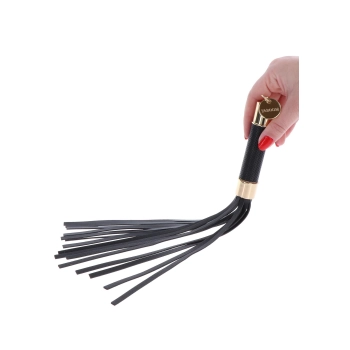 Czarny flogger Statement Taboom 33 cm