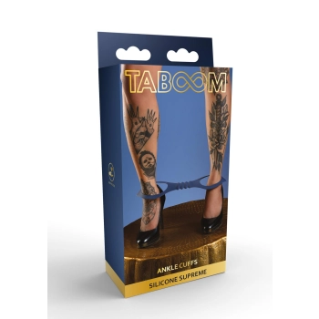 Silicone Ankle Cuffs Blue