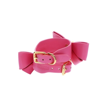 Kajdanki Taboom Malibu różowe PU 28 cm