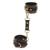 Studded Ankle Cuffs Set Black