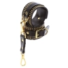 Studded Ankle Cuffs Set Black